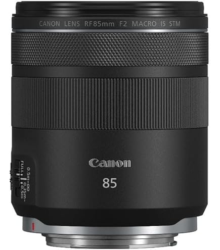 ゴーちゃん Canon RF 85mm F2 MACRO IS STM Canon Rf 85Mm F/2 Macro is STM Telephoto Zoom Lens,Black : Amazon